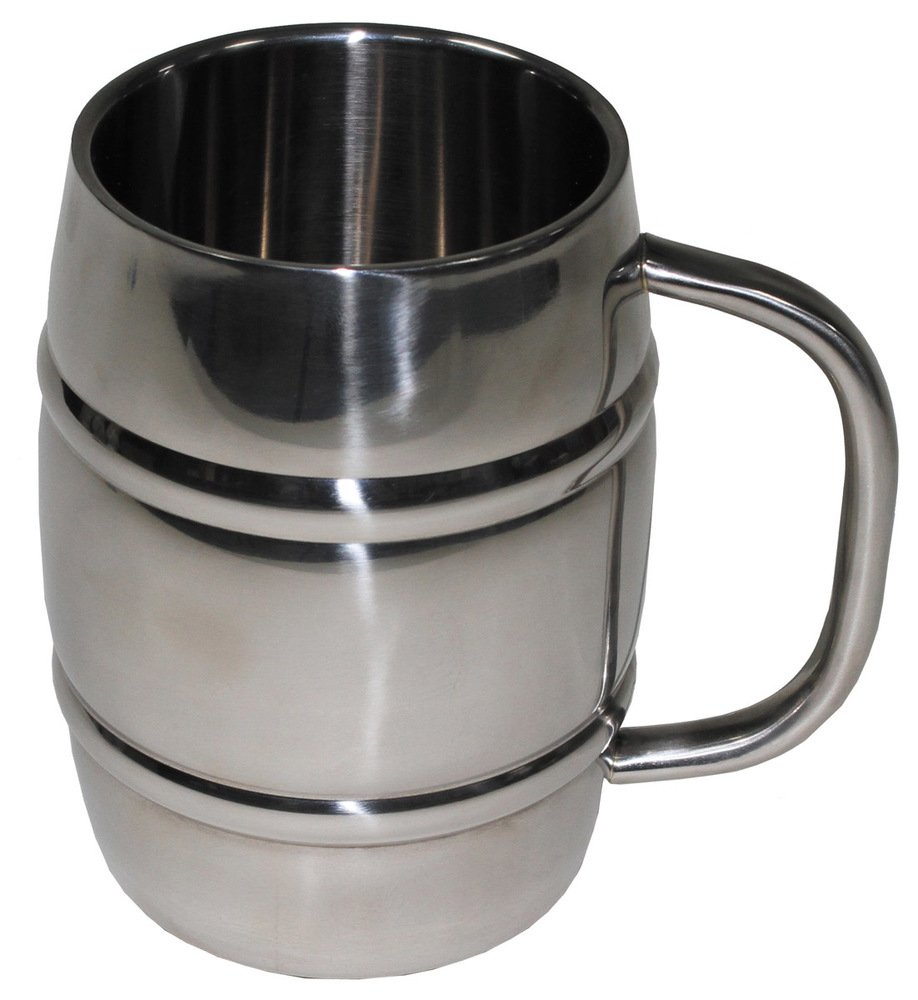 1 Litre Double Walled Steel Jug