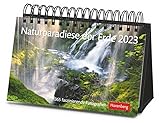 Naturparadiese der Erde - Premiumkalender 2023 - Harenberg-Verlag - Tageskalender mit 365 faszinierenden Fotografien einzigartiger Landschaften - 23 cm x 17 cm