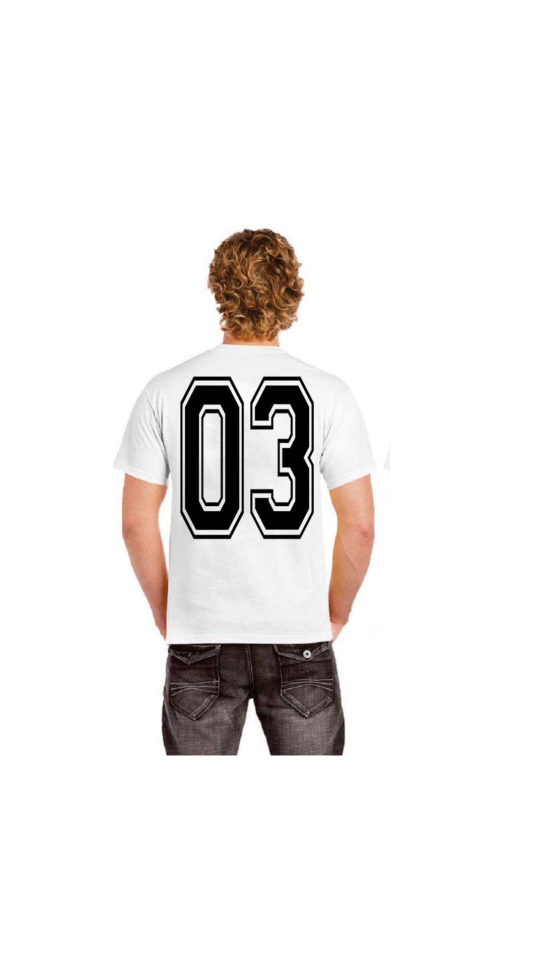 Ritzees Unisex Polyester Printed T-Shirt, White, Size-XXL