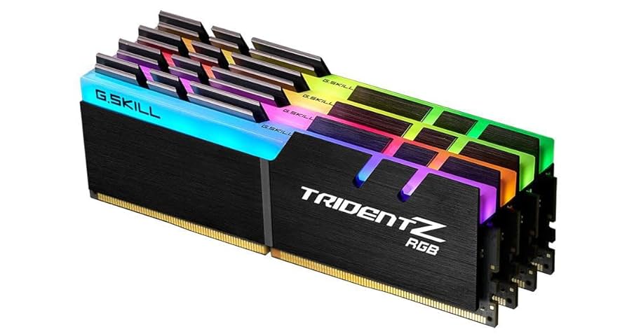 G.SKILL, 4 x 16GB,F4-3200C14Q-64GTZR Trident Z RGB, DDR4