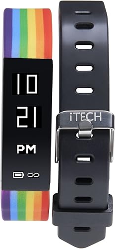 ITECH Monitor de actividad deportiva, podómetro, monitor de frecuencia auditiva, monitor de sueño, contador de calorías para mujeres y hombres, disponible en Yaxa Peru