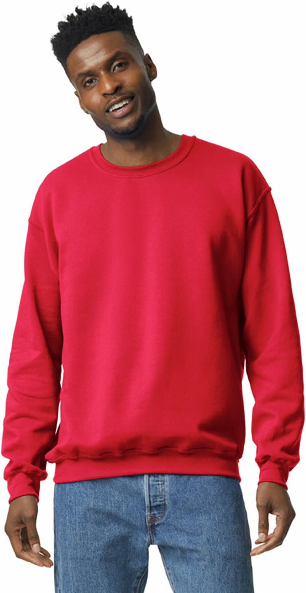 GildanAdult Fleece Crewneck Sweatshirt, Style G18000