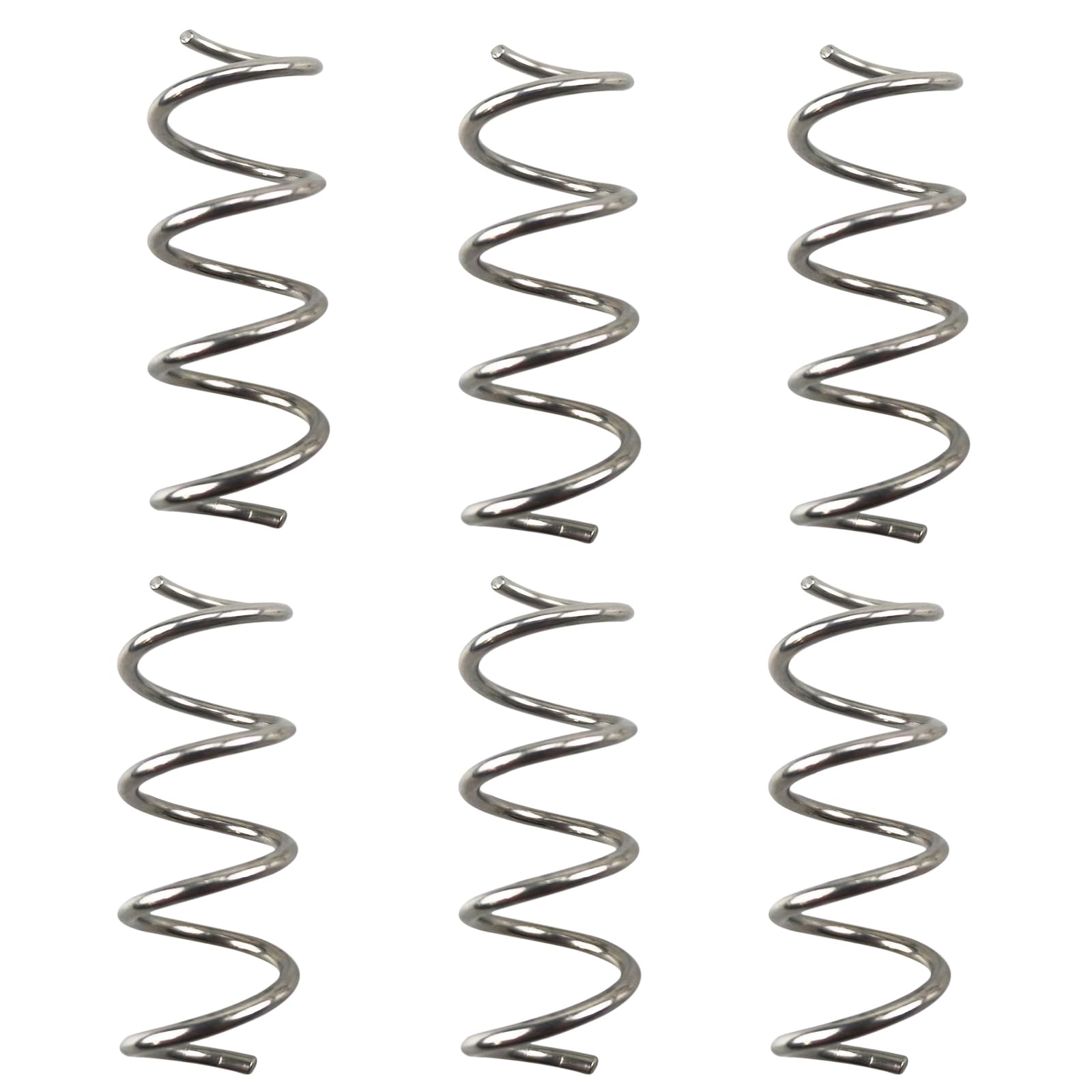 Fish Tank Vegetable Feeder,Aquarium Vegetarian Feeder,Stainless Steel Sunken Bottom Feeder- Aquarium Vegetable Feeder for Loaches, Malawi Cichlids & Snails - 6 Pack