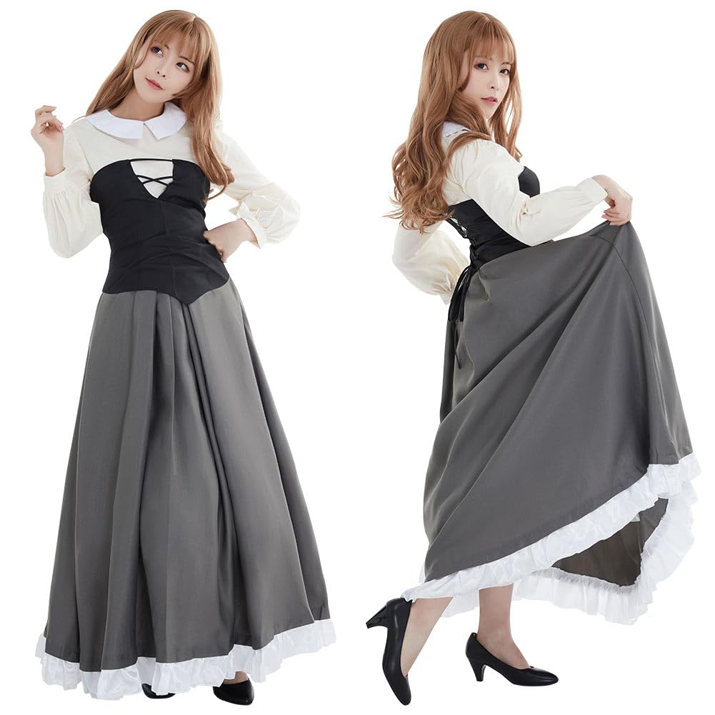 HANA　10/5 ブライアローズ ドレス コスプレ 大人 619GBpgLS5L.jpg