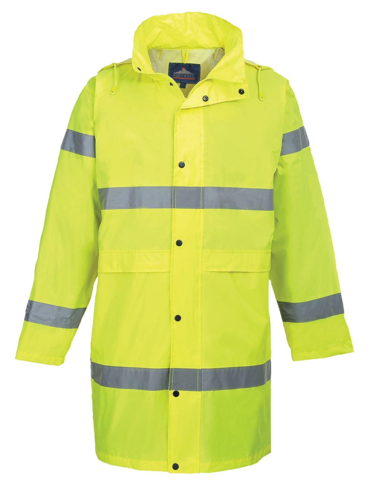 Portwest Hi-Vis Rain Coat H442 from B&Q