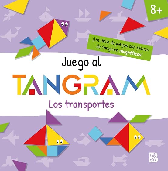 Juego al tangram - Los transportes