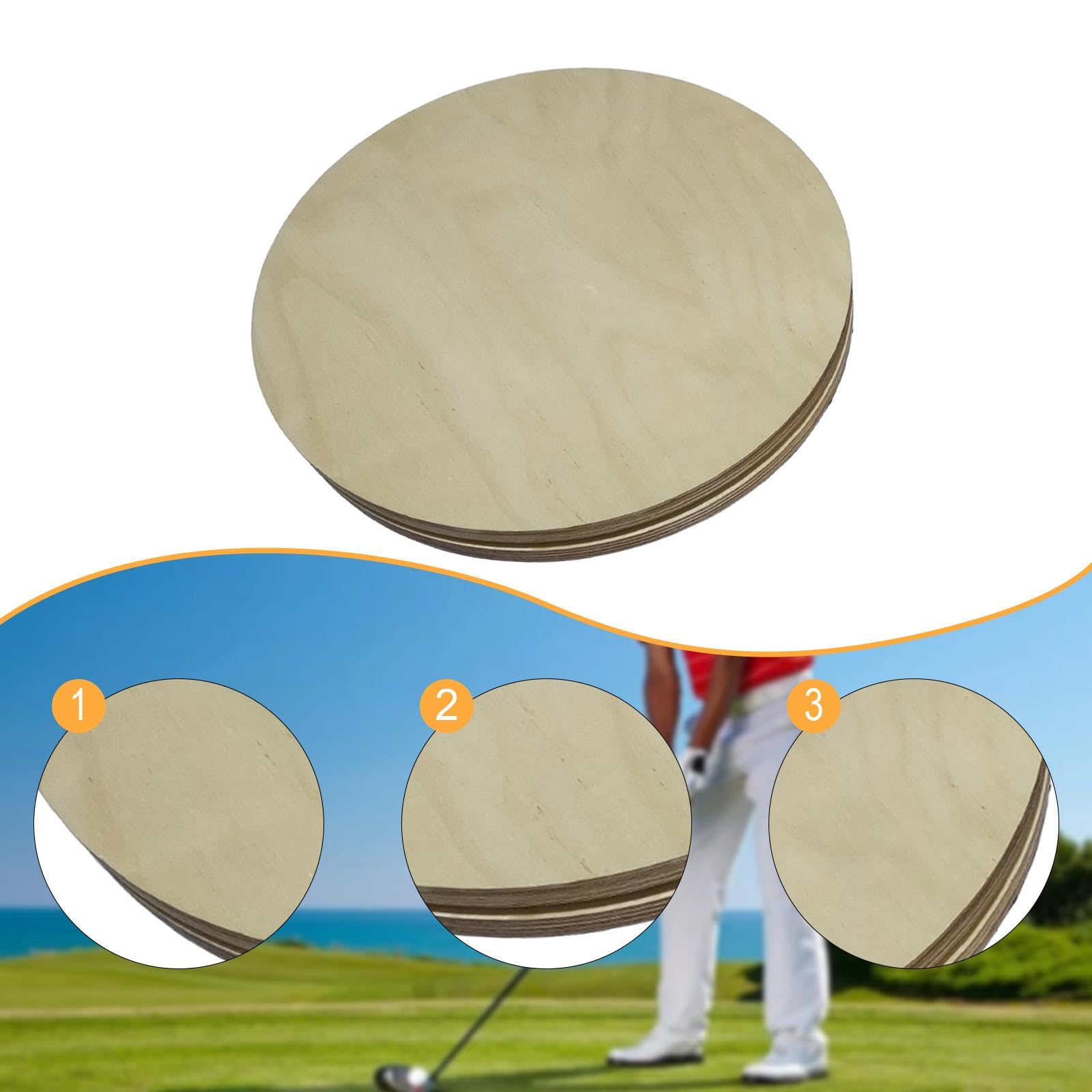 F Fityle Disque Rotatif Pilates Disc Professional Core AB Board Twist Board pour Exercices de Fitness Core Workout Pilates Slimming