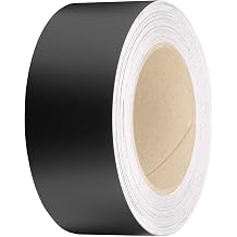 2" x 25' Matte Black Vinyl Wrap Kit for Blackout Chrome Removal Window Trim Door Trim Made of Genuine 3M 2080 Film