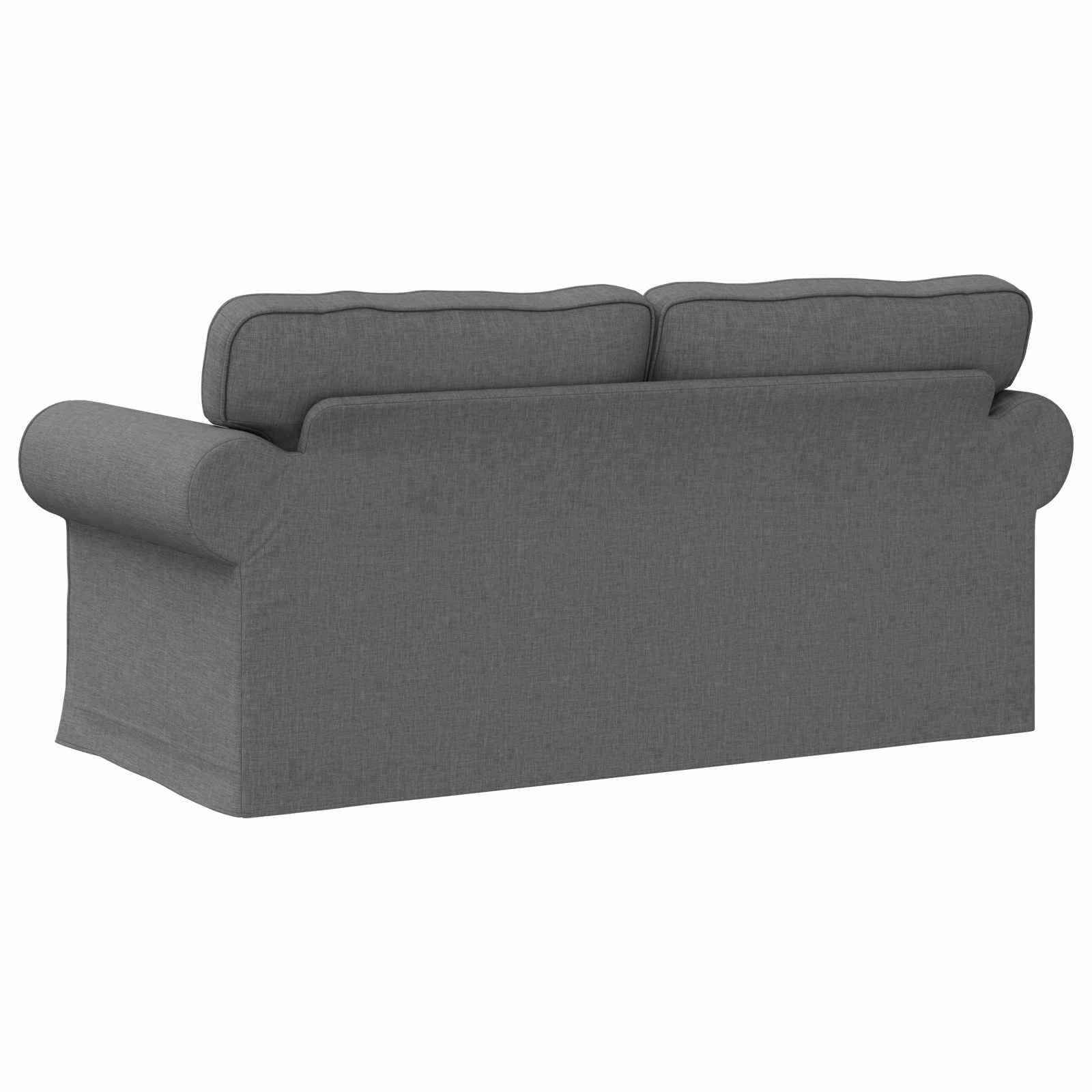 vidaXL Divano Grigio Scuro 175 x 82 x 80 cm Tessuto, Divano Moderno, Design Ergonomico, Arredo Sezionale, Soggiorno Confortevole, Poltrona Contemporanea