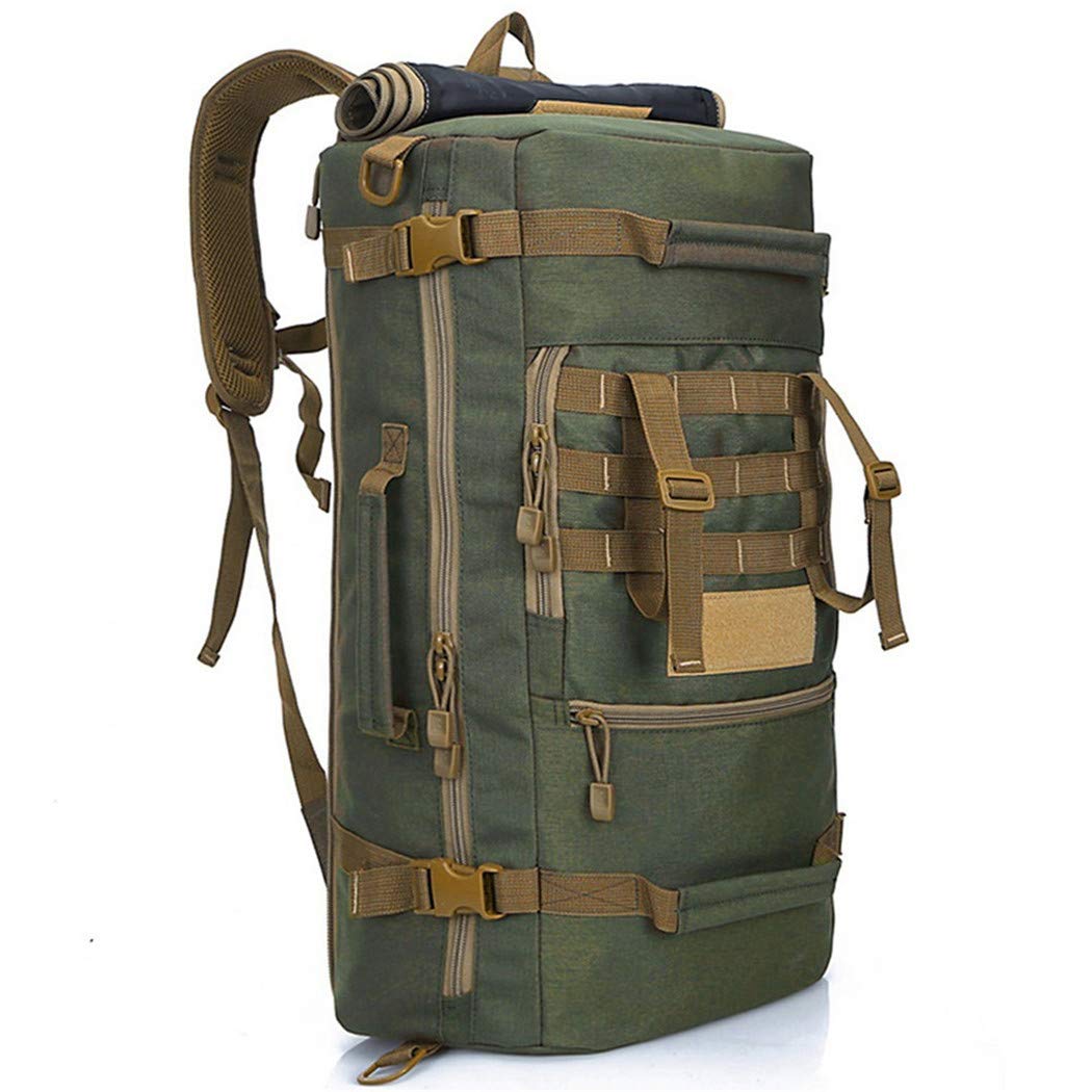 Zaino tattico, Zaino Militare tattico dell'Esercito da 50 Litri Impermeabile da Uomo, Zaino da Viaggio Mimetico, Zaino da Escursione, Zaino da Caccia