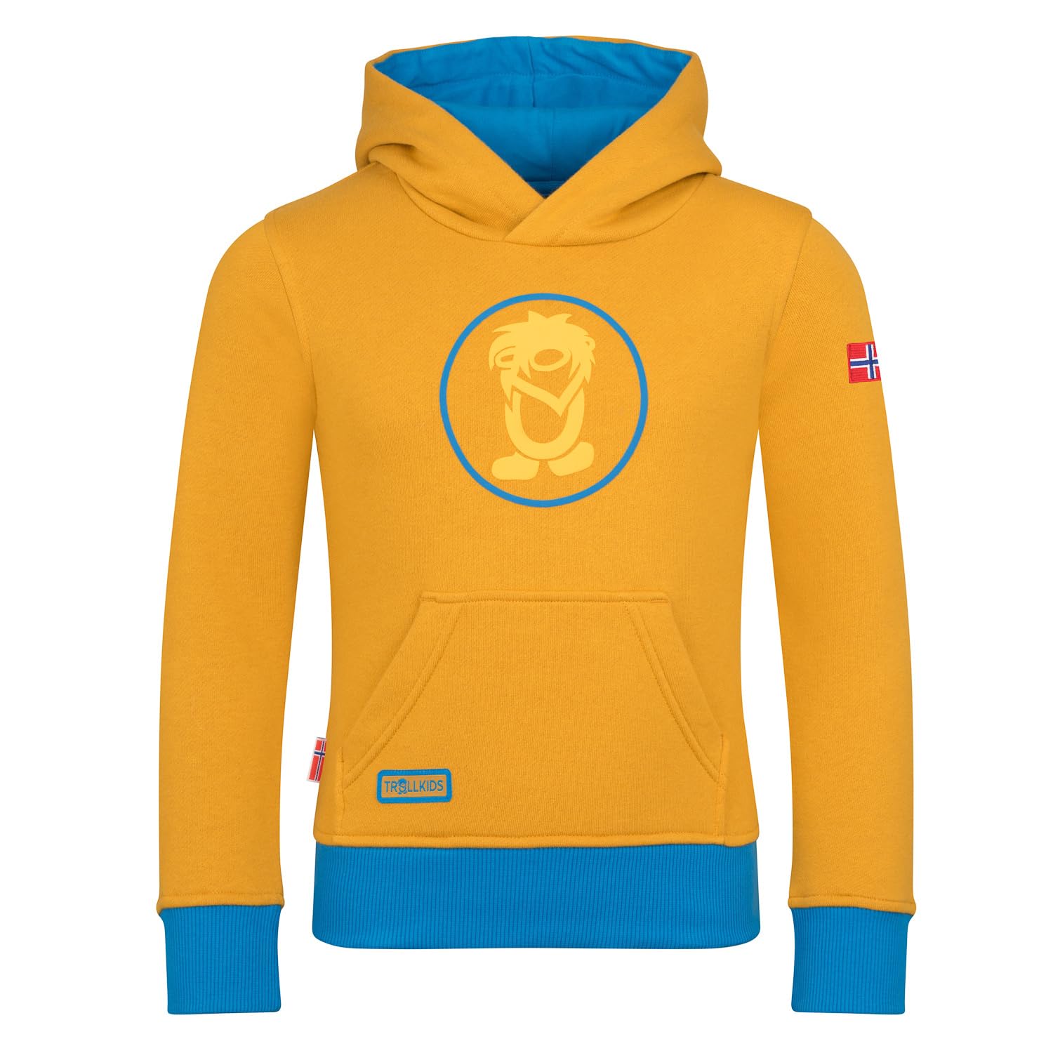 Trollkids Kids Troll Sweater | Kapuze, Pflegeleichtes Baumwoll-Polyester-Mischgewebe