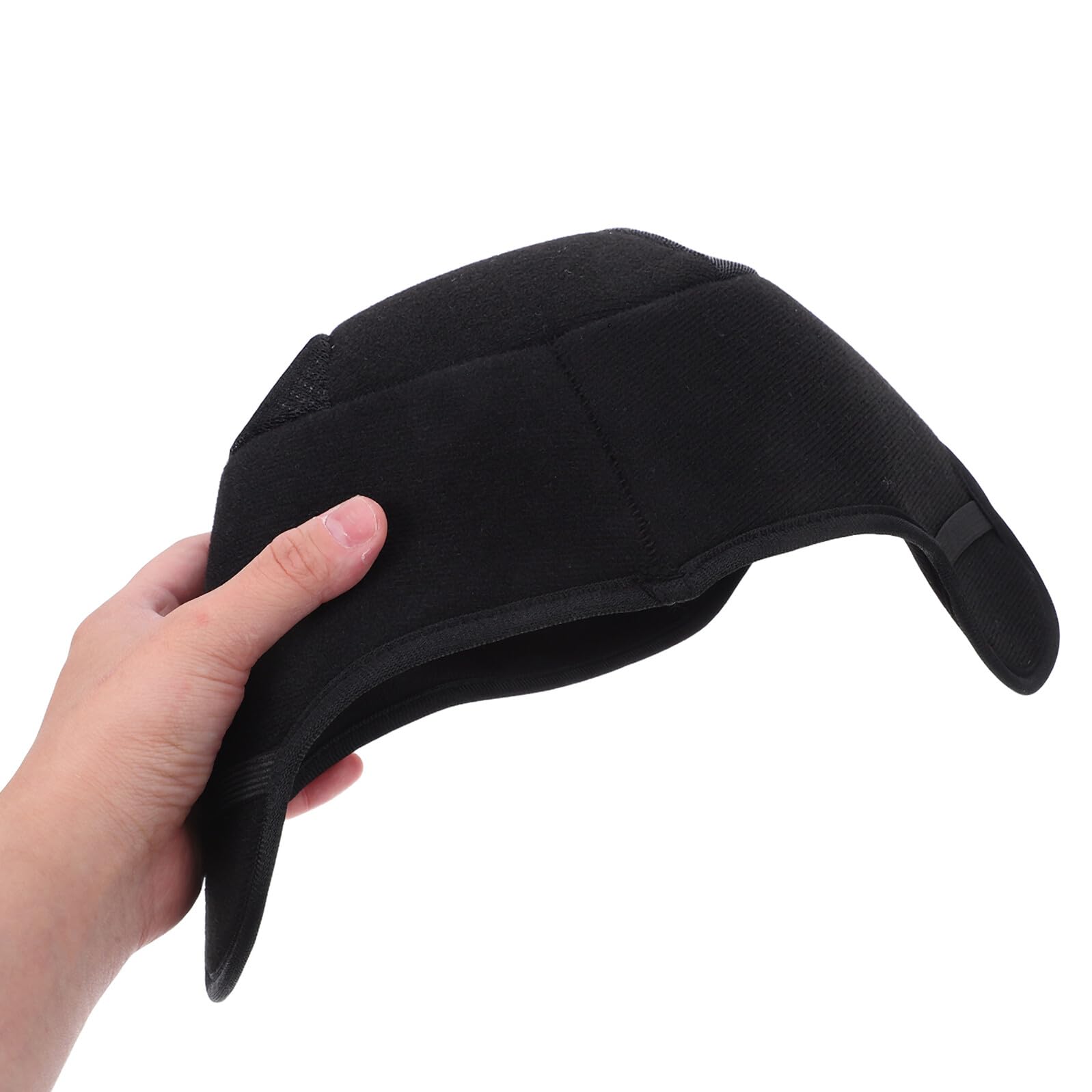iplusmile Inserto per Casco Termico in Spugna Imbottitura Rimovibile, Isolamento e Adattabile a Condizioni Variabili, per Snowboard e Ciclismo All'aperto, Colore Nero