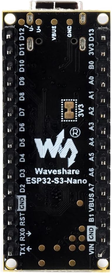 Amazon.com: Waveshare ESP32-S3-Nano-M Microcontroller Development Board ...