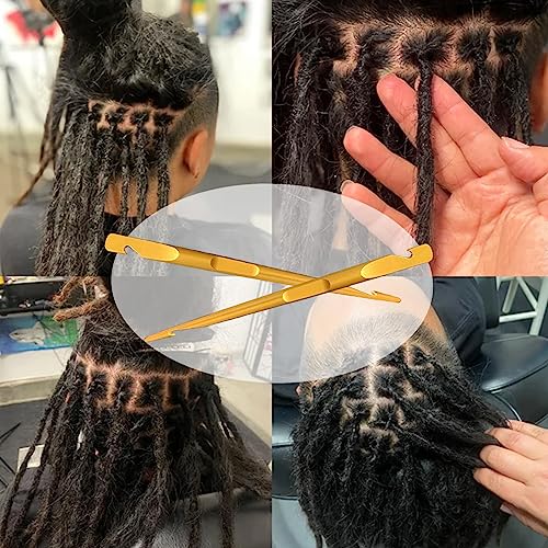 Herramienta de enclavamiento para microlocks y agujas de ganchillo para rastas 6