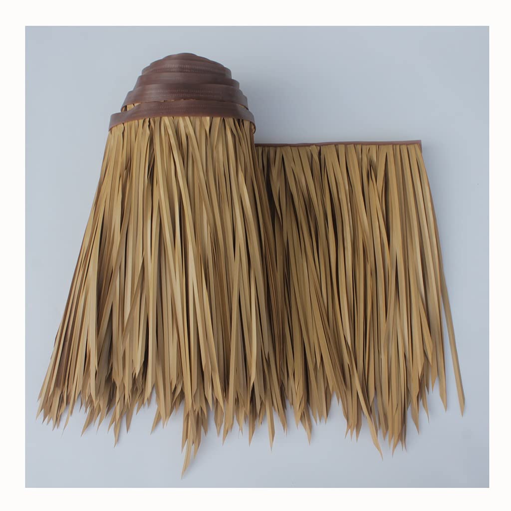 Chaume en plastique pour toit terrasse et décoration de paillote exotique