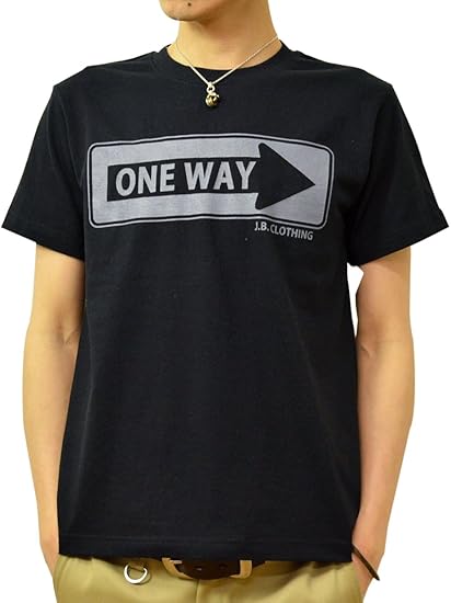 Amazon ジーンズバグ Jeansbug One Way オリジナル アメカジ プリント 半袖 Tシャツ メンズ レディース 大きいサイズ St Oneway Tシャツ カットソー 通販 Amazon ジーンズバグ Jeansbug One Way オリジナル アメカジ プリント 半袖 Tシャツ メンズ レディース 大きいサイズ St Oneway Tシャツ カットソー 通販