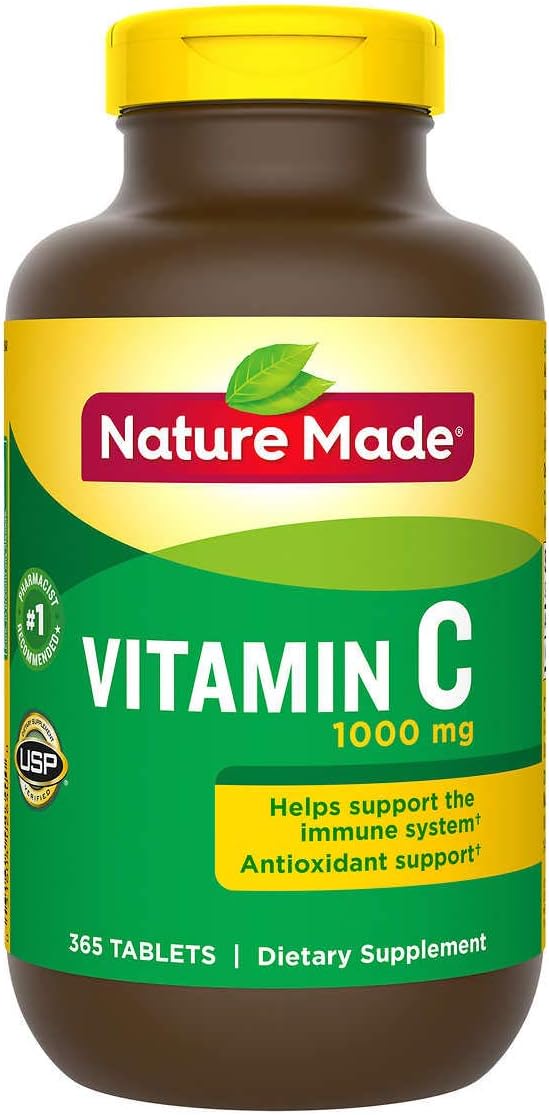 Nature Made Vitamin C 1000 mg 365 Count Tablets Health