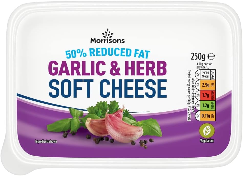 Morrisons Garlic & Herb Soft Cheese 200g
