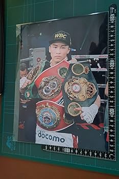 Amazon.co.jp: 井上尚弥 4ベルト リング上 スーパーバンタム A4