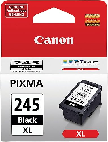 Canon Cartucho PG-245XL, compatible con MX492, MG3020, MG2920, MG2924, iP2820, MG2525 y MG2420-8278B001, negro