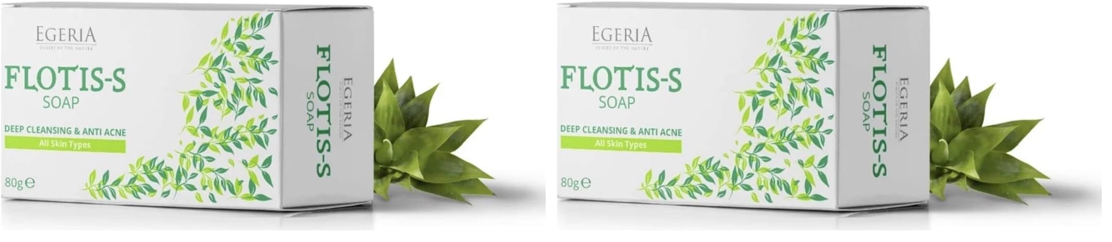 Egeria Flotis - Salisilik Asit Ve Söğüt Özlü Sabun 80g (2 paketi)