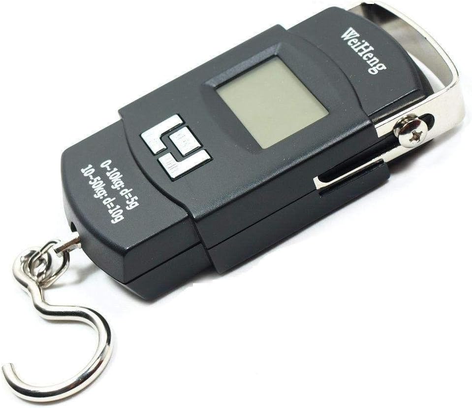 Mobhada Digital Hanging Weight Scale (10 g-50 Kg, Multicolour)