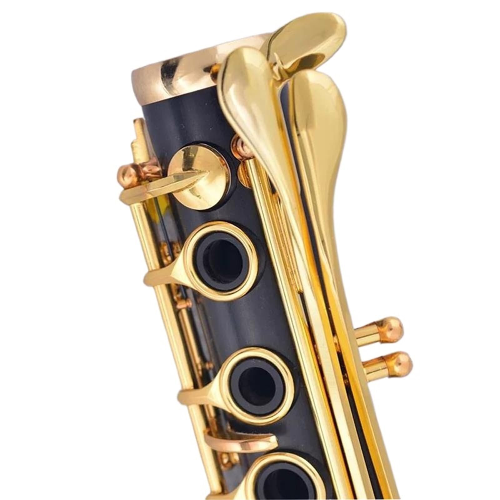 Clarinete Sib Ébano Chapado en Oro Granadilla