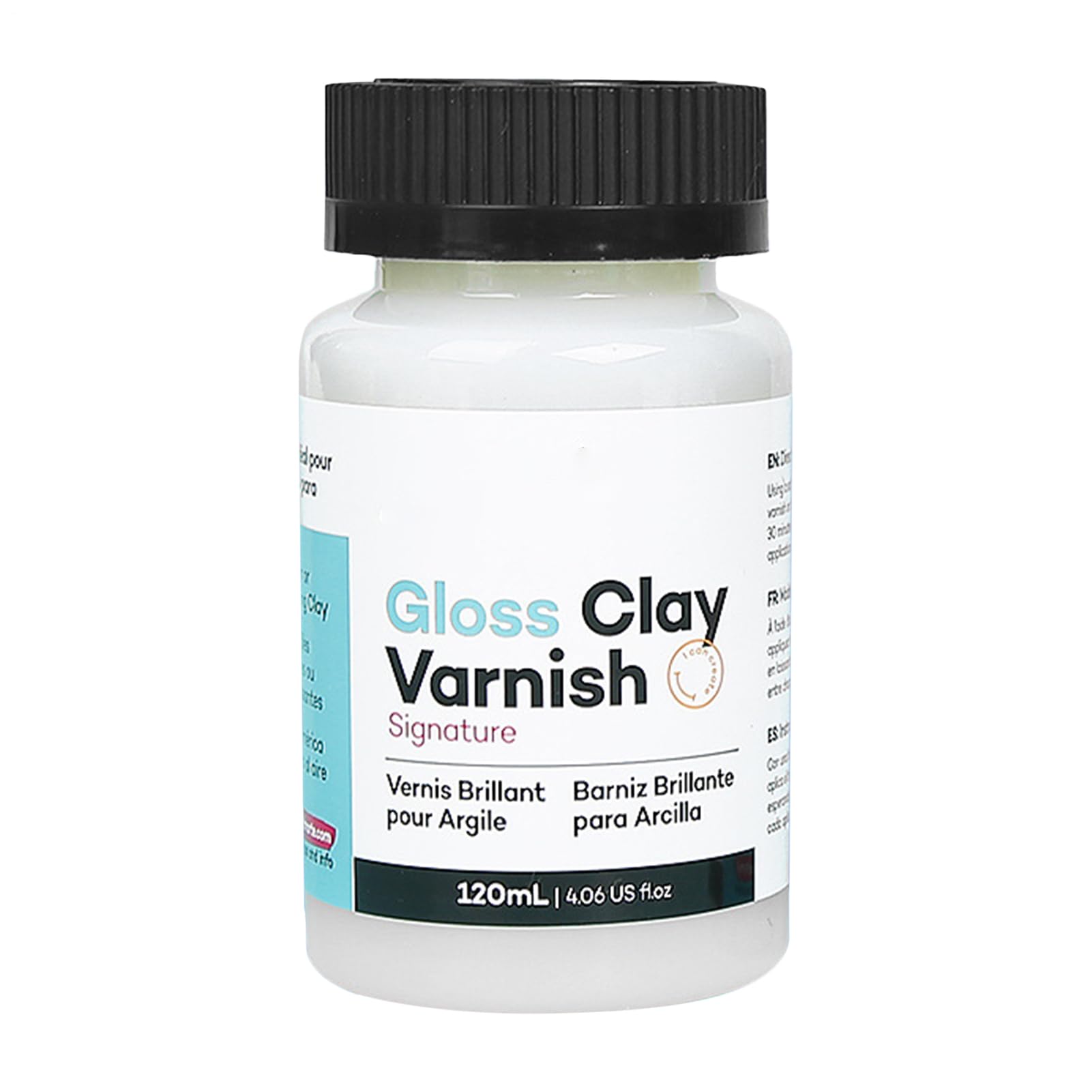 Xasbseulk 120Ml Gloss Clay Varnish, Varnish For Air Dry Clay Pottery, Acrylic Varnish Clay Gloss For Shine, Long-Lasting Air Dry Clay Sealant, Waterproof Glossy Clay Varnish For Air Hardening Clay