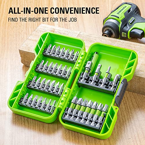 Image of Greenworks 50 Piece Impact Rated Driving Set