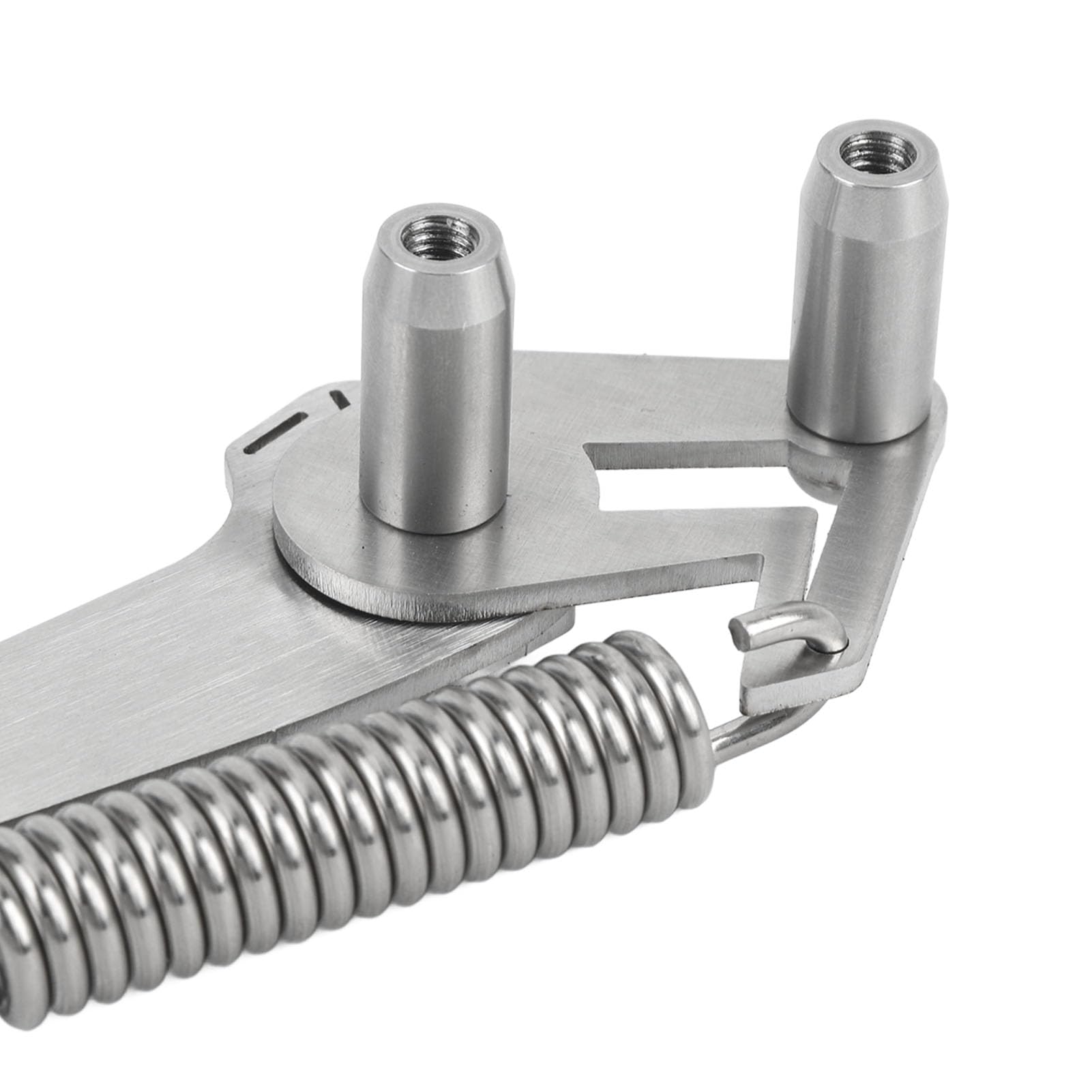 Generic Outil de Réglage de Tension de Chaîne, Réglage Efficace du Jeu de Chaîne pour Moto, Matériau Métallique Durable pour les Types de Motards