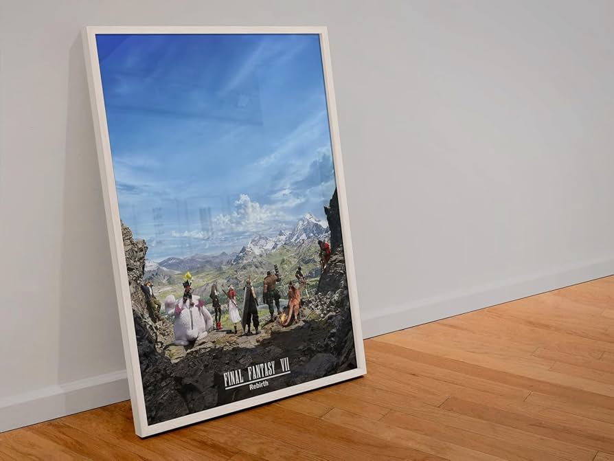 Amazon.com: Final Fantasy VII (7) REBIRTH Poster | Official