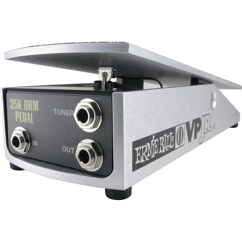 ギター ERNIE BALL #6181 Volume Pedal Jr 25k Ernie Ball 6181 Junior Size Volume Pedal-Mono, 25K VPJR