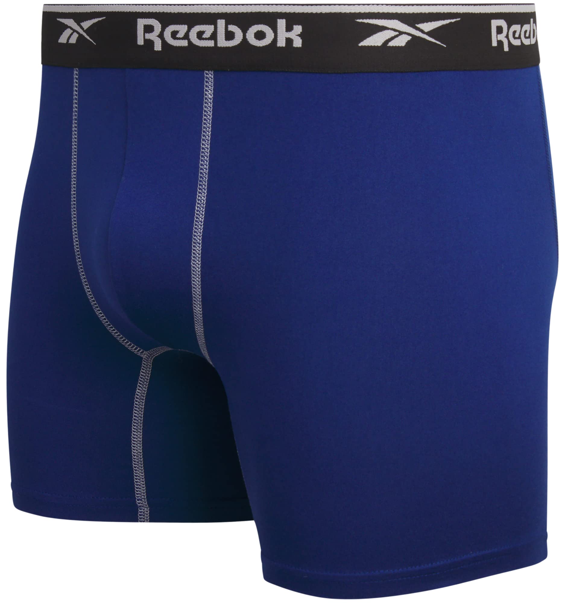 Reebok Men's Sport Soft Performance Boxer Briefs (3 Pack)L