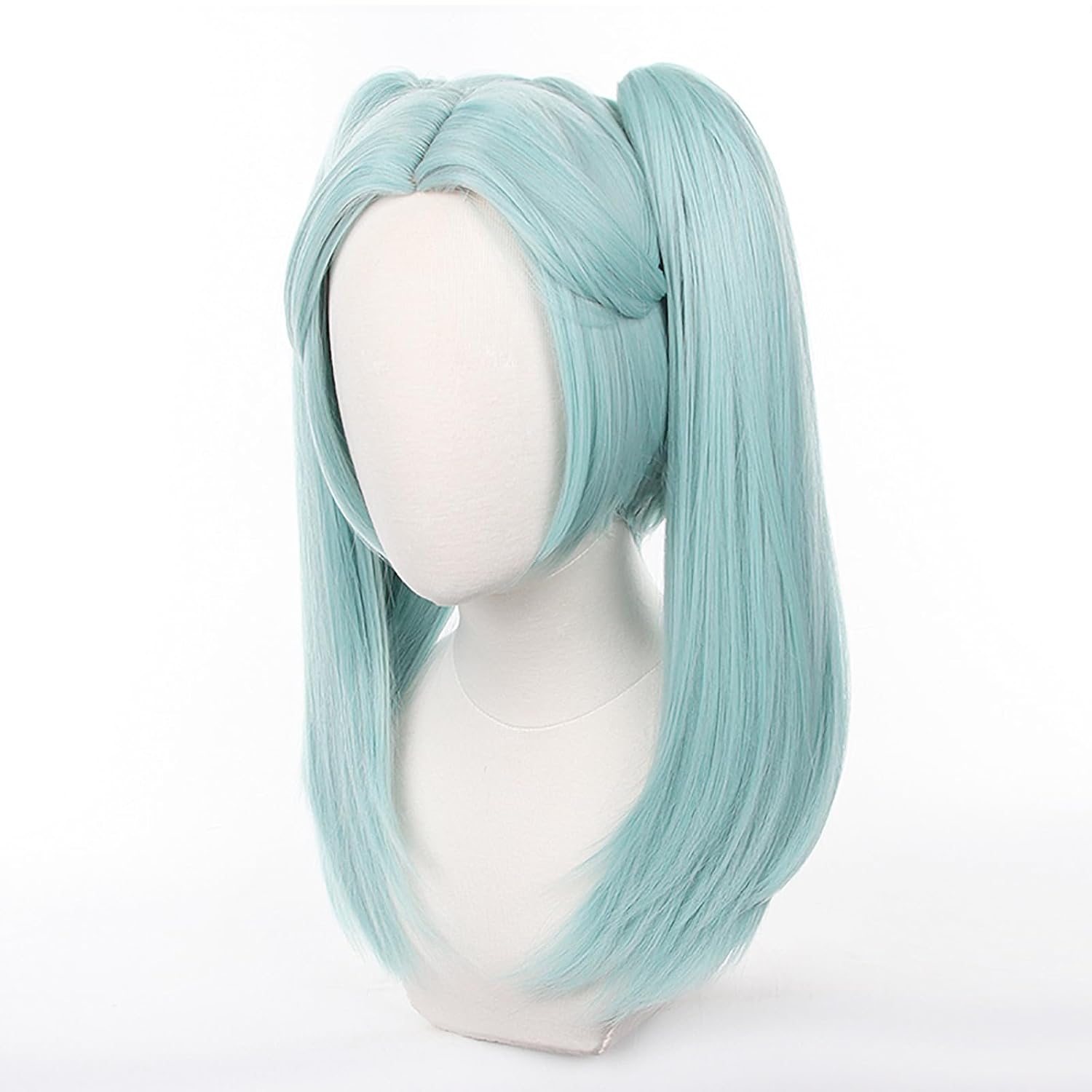 XiongXiongLe Halloween Anime Role Cosplay Wig Women Costume Green Long Straight Hair Wigs for Adult Cos Party Christmas Halloween Comic