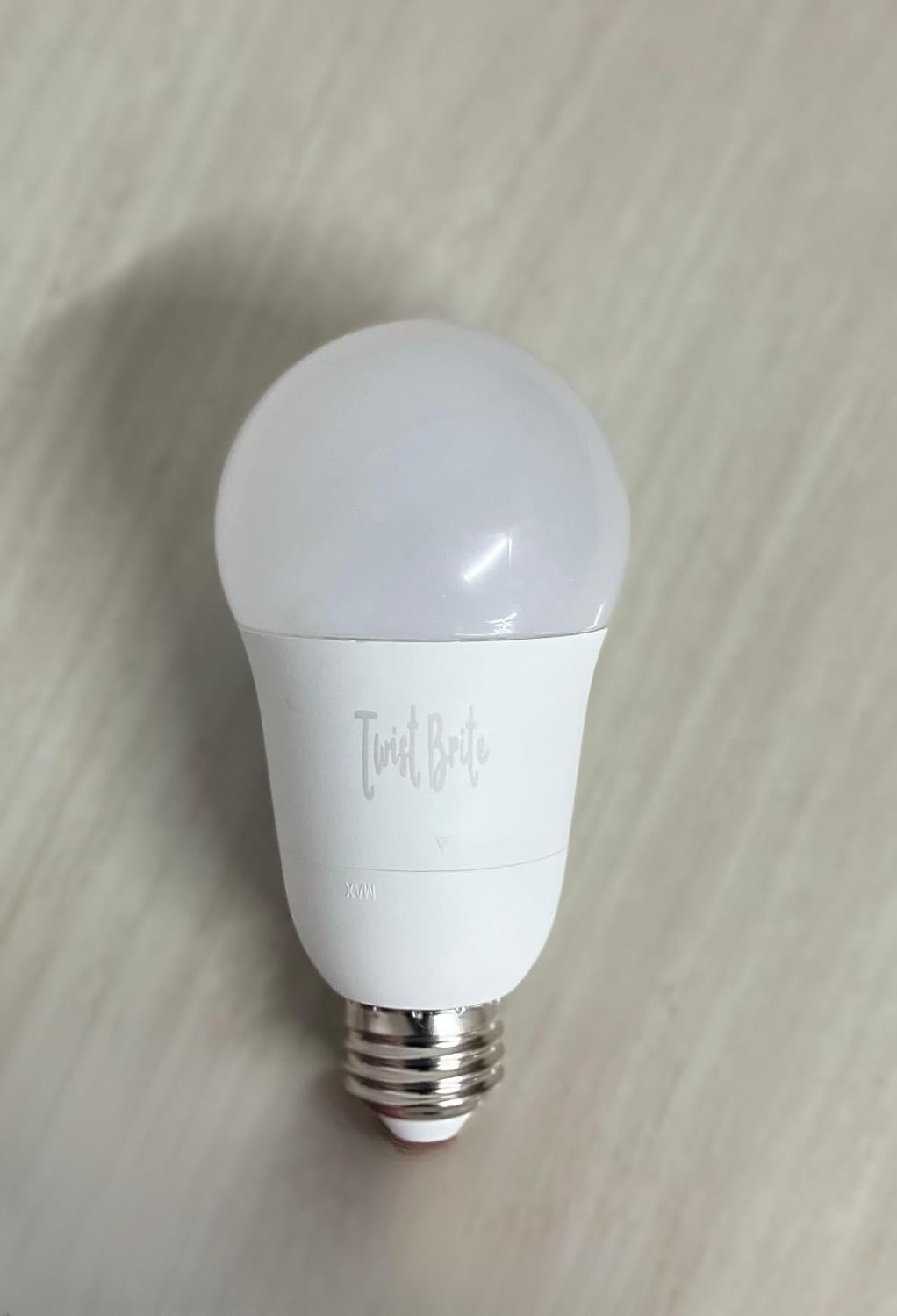 Dimmable LED Bulb - 2W-12W with Built in Control with a Simple Twist | 2-Pack | E26 Base | 5000K