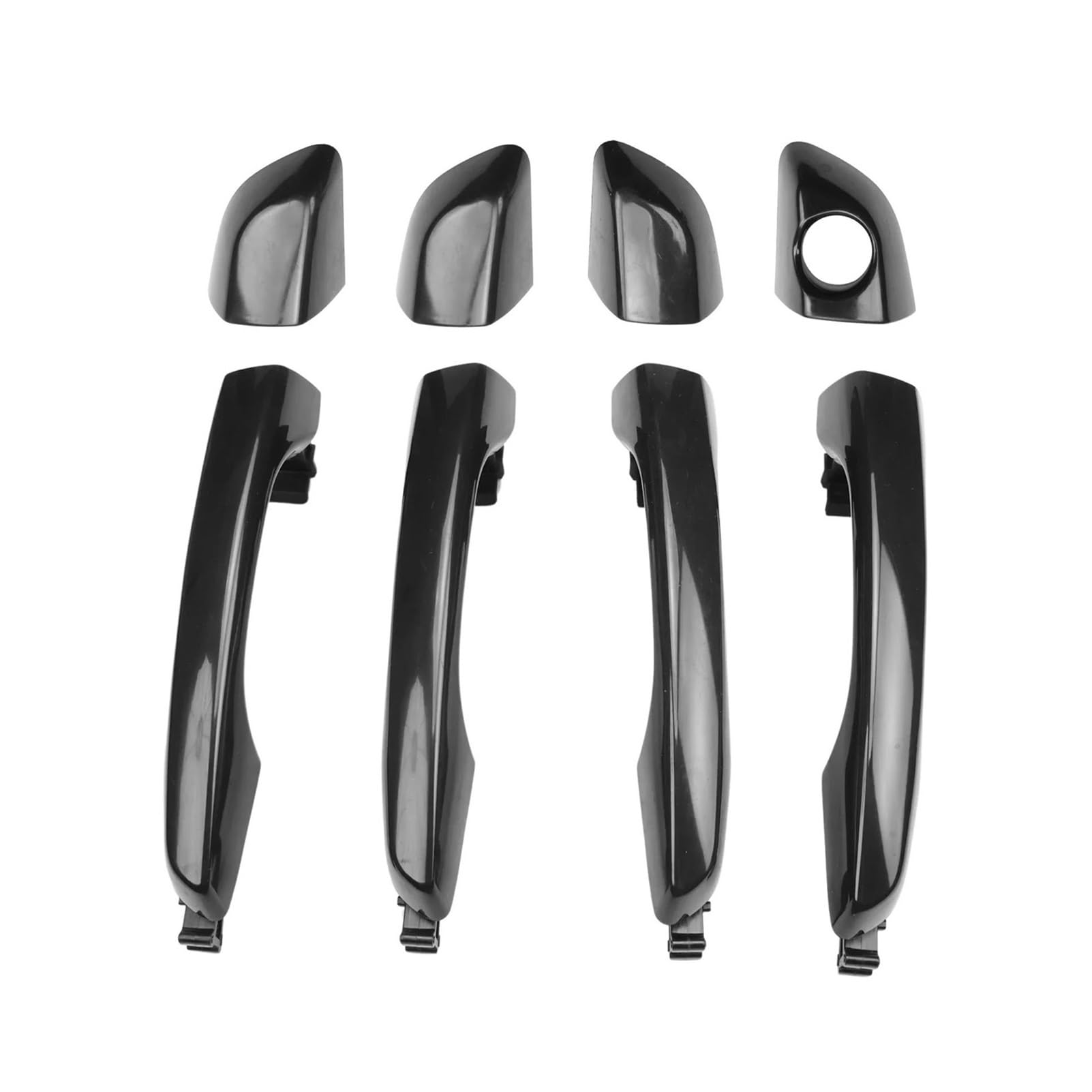 MTVTFECEWG for Hyundai for Elantra 2017 2018 2019 2020 82651-F0010 82651-F2020 4 PCS Exterior Door Handles