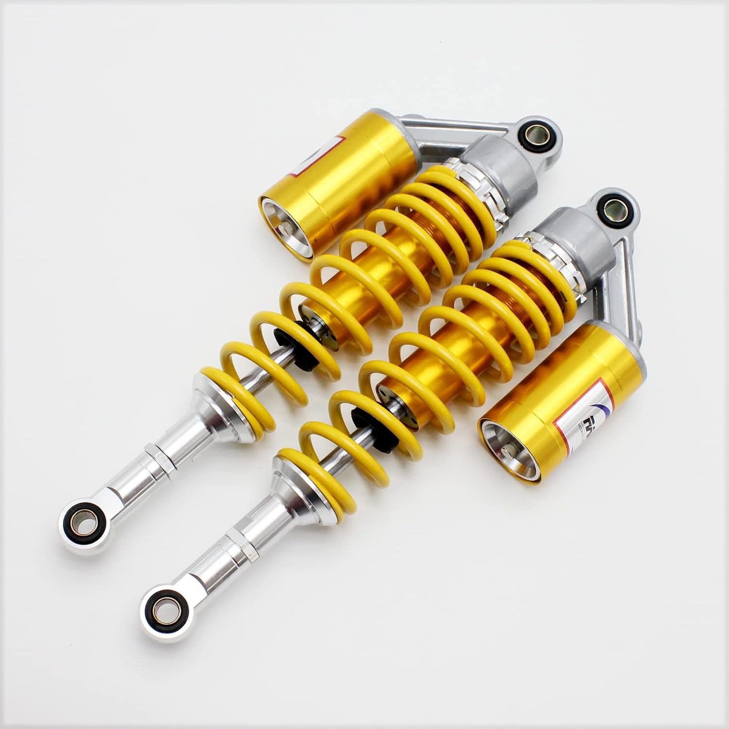 350mmリアサスペンション リアショック 黄/銀 XJR400R/S SR400 XJ400D