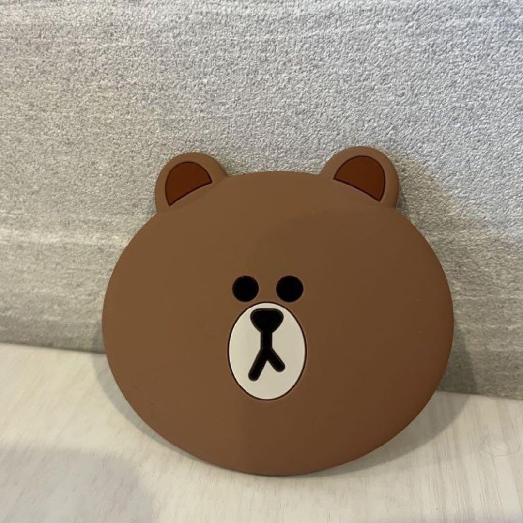 Amazon.co.jp: LINEフレンズ ラインフレンズ ブラウン ミラー 手鏡