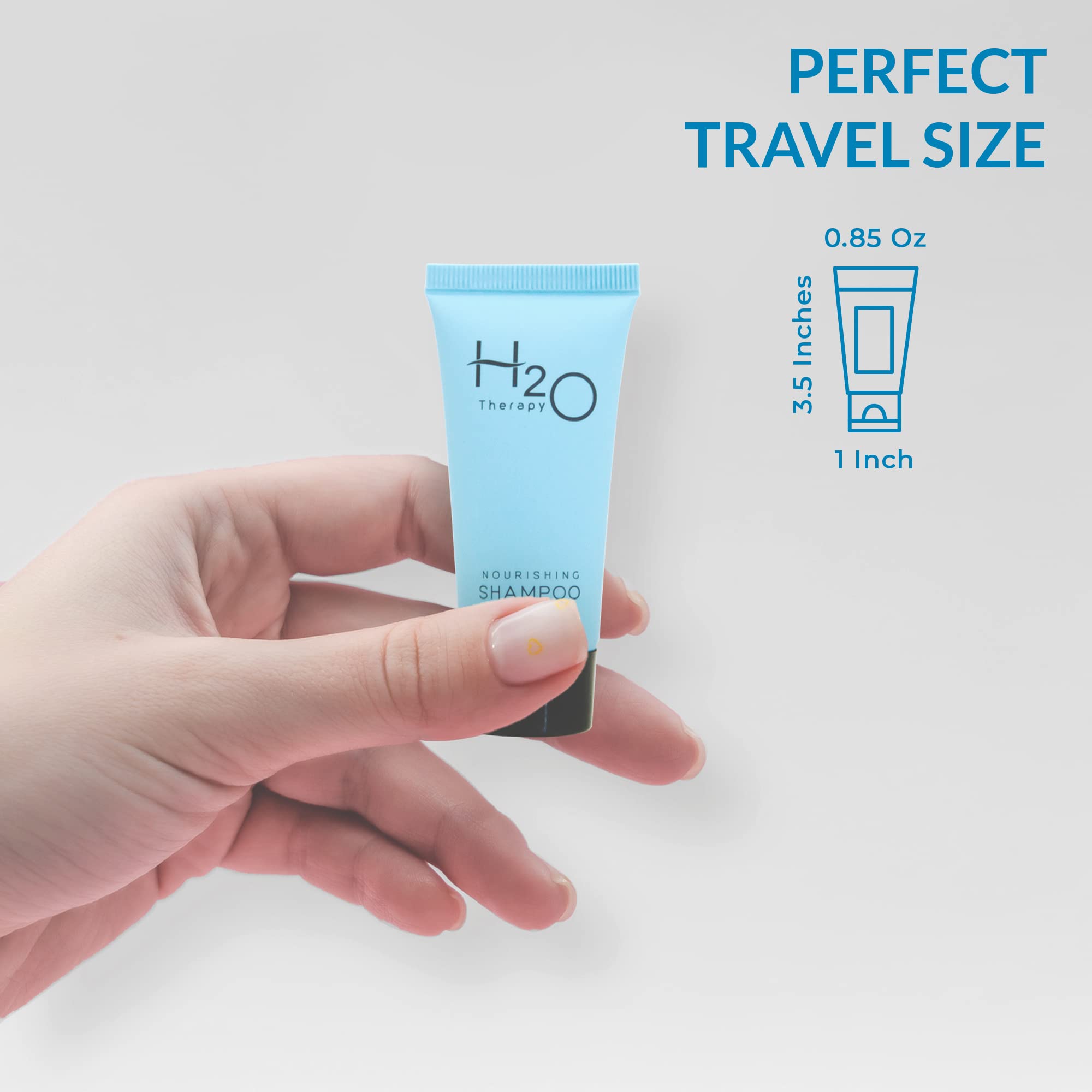 Travel Size Hotel Shampoo, 0.85 fl oz White Tea with Aloe & Olive Oil