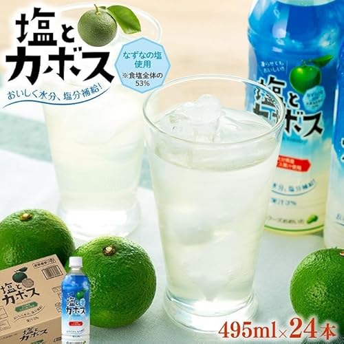 塩とカボス ジュース(495ml×24本)