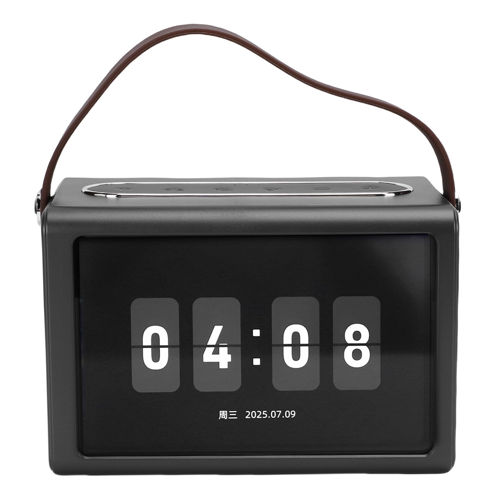 Luocute Macchina per Karaoke Portatile, Macchina WiFi Bluetooth 5.4 Karaoke con 2 Microfoni Wireless, Visualizzazione dei Testi, Controllo delle App, Adatto per il Compleanno di