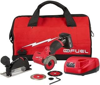 2522-21XC for Milwaukee M12 FUEL 12V 3-Inch Cordless Cut Off Tool Kit Length 7.05 in Width 4.72 Height 3.15