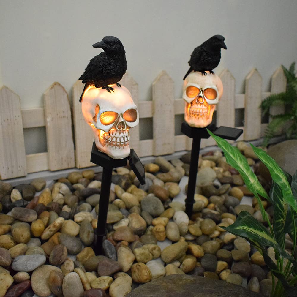 x Zucca Mascherata Glitter Con Luce Led Decorazione Halloween Party