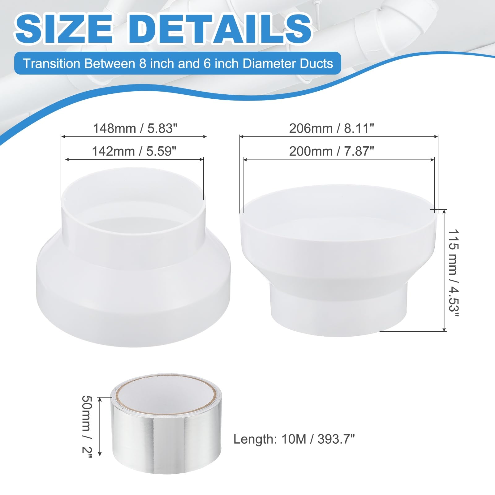 PATIKIL Duct Reducter - Image 2