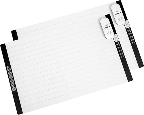 Miniatura 14 de SVD.PET Paquete de 2 tapetes de entrenamiento para mascotas con probador, almohadilla de choque para perros y gatos, tapete repelente electrónico