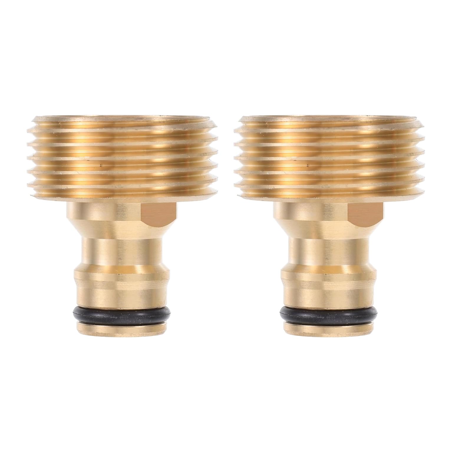 Tesmotor Wasseranschluss Adapter T-Stück 3/8 x 3/8 x 1/4 – Schlauchwasseranschluss Verteiler für Gartenschlauch, Wasserhahn, Absperrventil und mehr. Ideal zum Anschluss von 2 Geräten