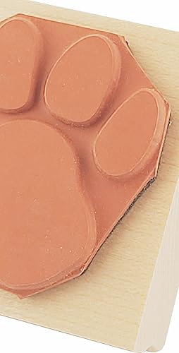 Miniatura 7 de Stamps by Impression Sello de goma con estampado de pata - 1.25" Impresión