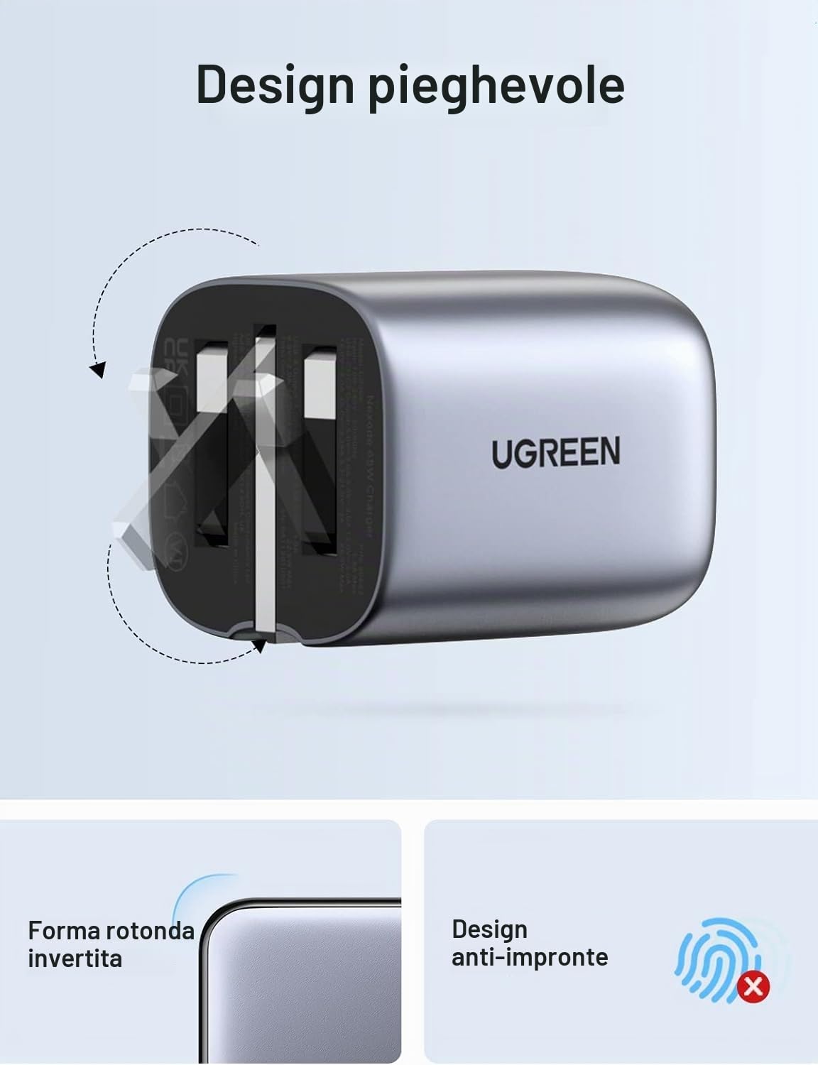 UGREEN Nexode Pro 65W GaN Charger with USB-C Cable