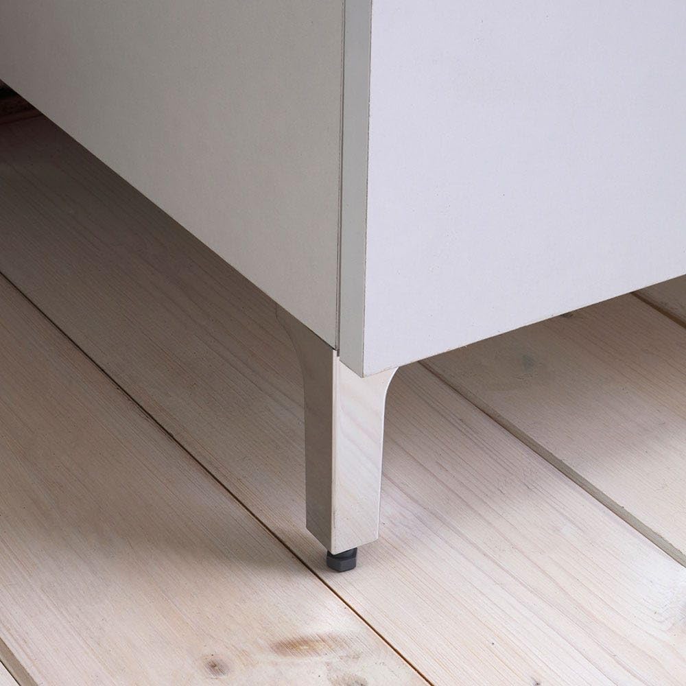 Kiamami Valentina - Mueble con lavabo de 45 cm blanco con lavabo y tabla de lavado | Pratico