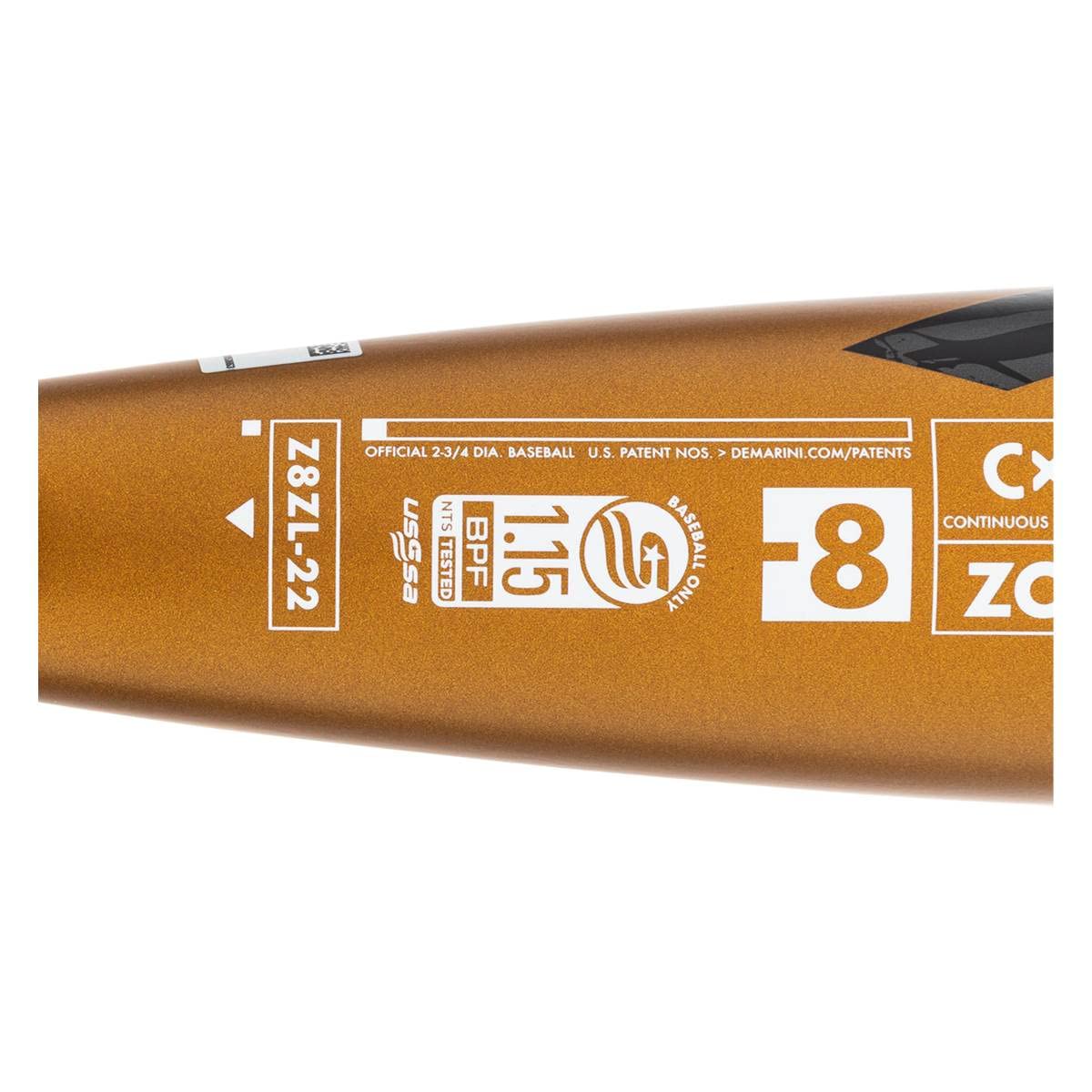 DeMarini 2022 Zoa USSSA Youth Baseball Bat - (-10, -8, -5)